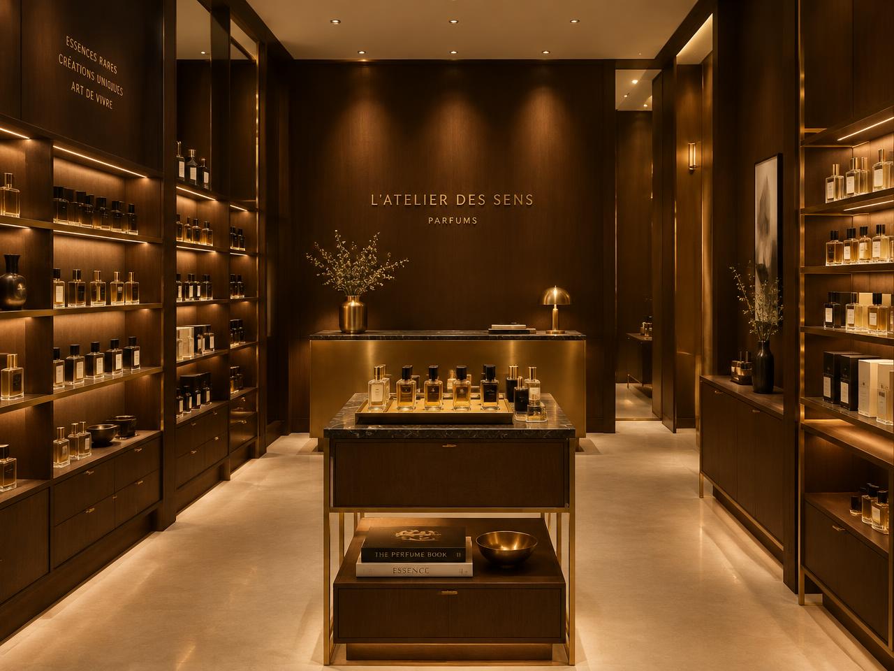 Intérieur de la boutique